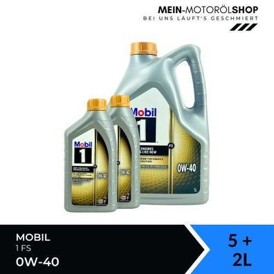 Mobil 1 FS 0W-40 5 + 2 Liter
