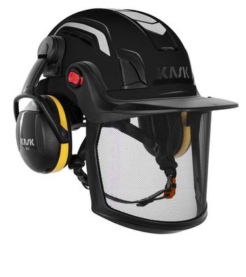 Abverkauf original Schutzhelm Helm-Kombination KASK Zenith X schwarz EN 397