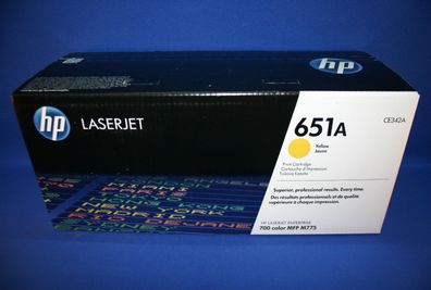 HP CE342A HP651A Toner Yellow -A