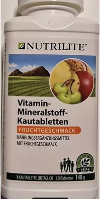 Nutrilite Amway Vitamin-Mineralstoff-Kautabletten