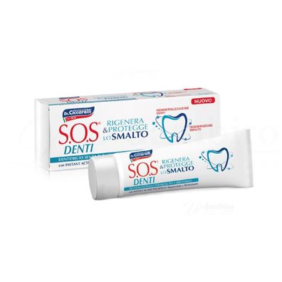 S.O.S. Denti Enamel Zahnpasta 75ml Zahnschmelz Schutz + Aufbau