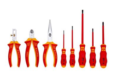 Zangen und Schraubendreher VDE Sortiment ZANG/SHRDRH-VDE-SORT-8TLG