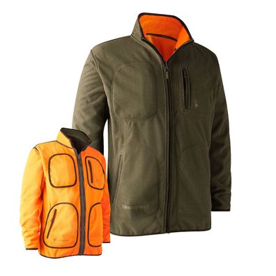 Deerhunter Gamekeeper Bonded Fleecejacke, Wendejacke