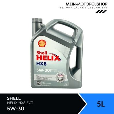 Shell Helix HX8 5W-30 ECT 5 Liter