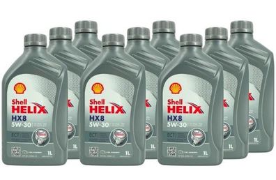 Shell Helix HX8 5W-30 ECT 9x1 Liter