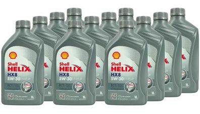 Shell Helix HX8 5W-30 ECT 12x1 Liter