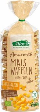 Allos Amaranth Mais-Waffeln ungesalzen 100g