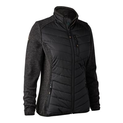 Deerhunter Lady Caroline Wattierte Jacke, Damen Jacke in schwarz