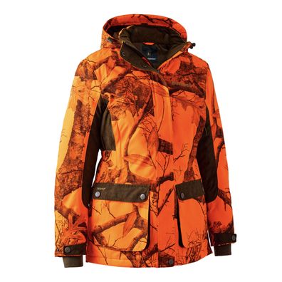 Deerhunter Lady Eagle Winterjacke, Damen Winterjacke in Orange