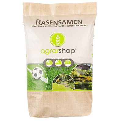 Agrarshop Spielrasen RSM 2.3 10 kg Qualität Rasensamen Familienrasen Grassamen