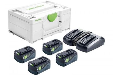 Festool Energie – Set SYS 18V 4x5,2/TCL 6 DUO Nr. 577136