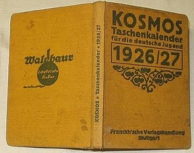 Kosmos Taschenkalender für die deutsche Jugend 1927