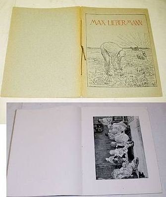 Max Liebermann - Kunstgabe von vierzehn Bildern 1910