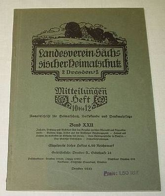 Mitteilungen Heft 10 bis 12 - Landesverein Sächsischer
