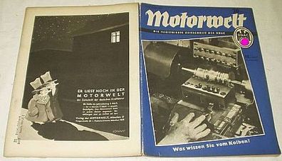 Motorwelt - Die illustrierte Zeitschrift des DDAC, Heft 13 von 1937