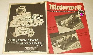 Motorwelt - Die illustrierte Zeitschrift DDAC 15/1937
