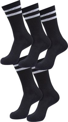 Urban Classics Socken Double Stripe Socks 5-Pack TB6801