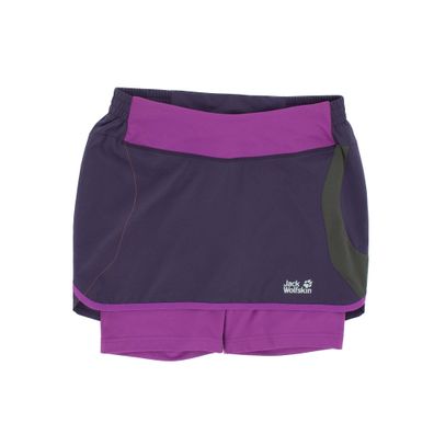 Jack Wolfskin Passion Trail Skort Damen Hose Rock Lila Hosenrock 1502701-2031