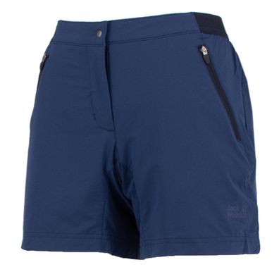 Jack Wolfskin Speed Hiking Trail Shorts Kurze Hose Damen blau 1506021-1024