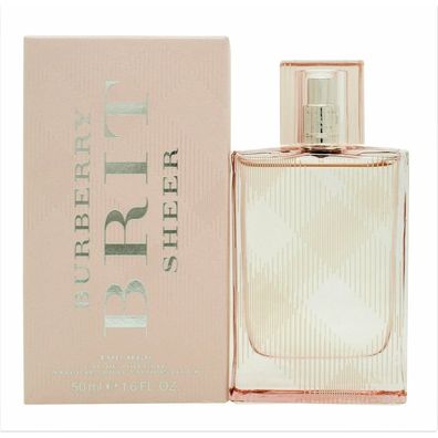 Burberry Brit Sheer for Her Eau de Toilette 50ml