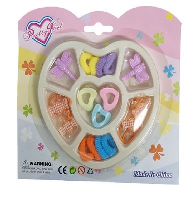 17 teilige Haarschmuckset Haarklammern Haarspangen für Kinder Bunt Hair fashion Acces