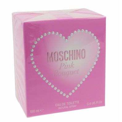 Moschino Pink Bouquet Eau De Toilette Spray 100ml