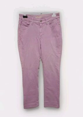 CAMBIO Jeans Gr. 38 Damen lila puce Superstretch Hose ?C1?