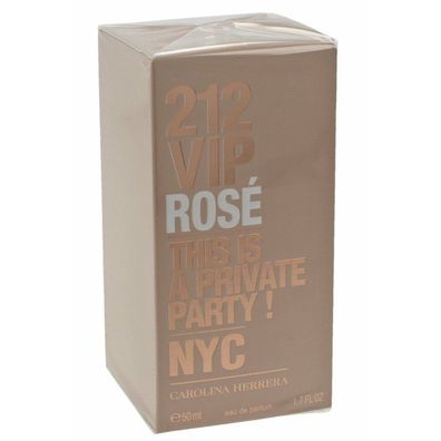 Carolina Herrera 212 Vip Rose Eau De Parfum Spray 50ml