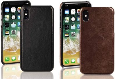 Pazzimo Cover Leder HardCase Schale SchutzHülle Tasche für Apple iPhone