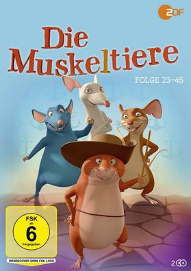 Die Muskeltiere Folge 23-45 - - (DVD Video / Sonstige / unsortiert)