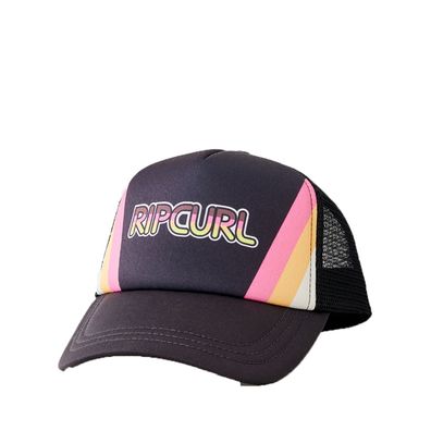 RIP CURL Kids Snapback Trucker Cap Mixed Revival washed black