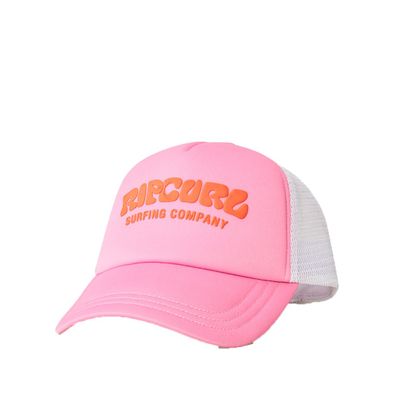 RIP CURL Kids Snapback Trucker Cap Mixed Revival pink