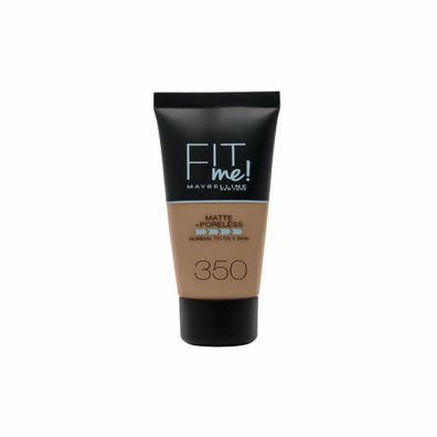 Maybelline New York Fit Me Matte & Poreless Foundation 350 Caramel