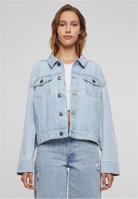 Urban Classics Damen Jeansjacke Ladies 80's Oversized Denim Jacket TB6834