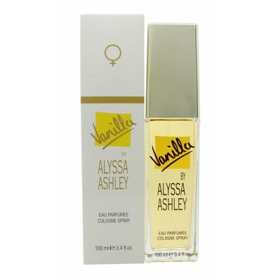 Alyssa Ashley Vanilla Eau de Cologne 100ml Spray