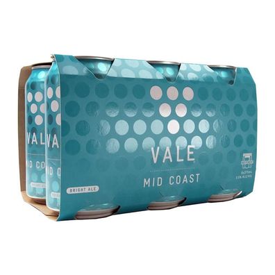 Vale Brewing Mid Coast Bright Ale 3.5 % vol. 6x375 ml