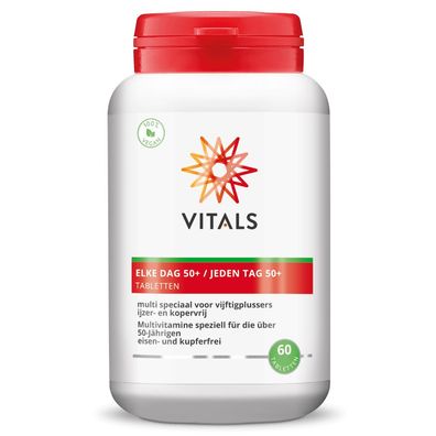 Jeden Tag 50+ Multivitamine, 60 Tabletten - Vitals