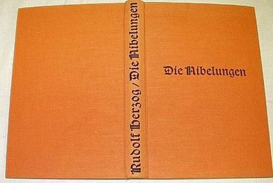 Die Nibelungen Des Heldenliedes beide Teile 1912