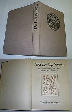 Die Lust zu lieben, Verlag Neues Leben 1984