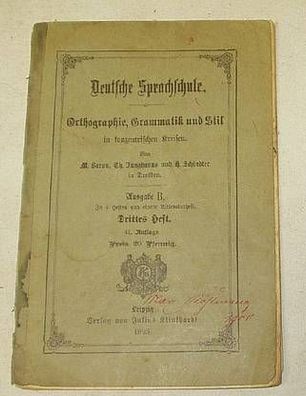Deutsche Sprachschule - Orthographie, Grammatik