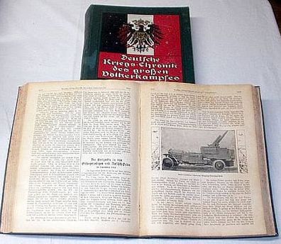 Deutsche Kriegs-Chronik des großen Völkerkampfes, um 1915