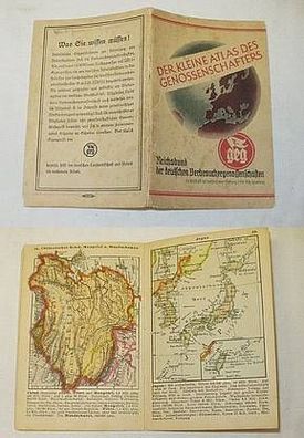 Der kleine Atlas des Genossenschafters um 1940