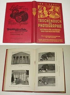 Dr.E. Vogels Taschenbuch Der Photographie. Ein Leitfaden Für Anfänger & Fortgeschrit