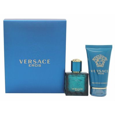 Versace Eros Geschenkset 30ml EDT Spray + 50ml Duschgel