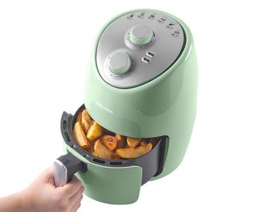 Salter Heißluftfritteuse Air Fryer Fritteuse EK2817H, 2 Liter, Grün