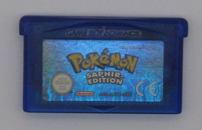 Pokemon Saphir Edition * Speichert* Nintendo Game boy Advance GBA DS