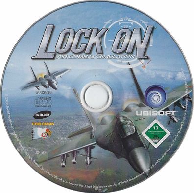 Lock On Air Combat Simulation Ubisoft Computer PC - Ausführung: nur CD