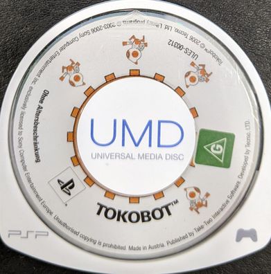 Tokobot Kinder Spaß Spannung Sony PlayStation Portable PSP - Ausführung: