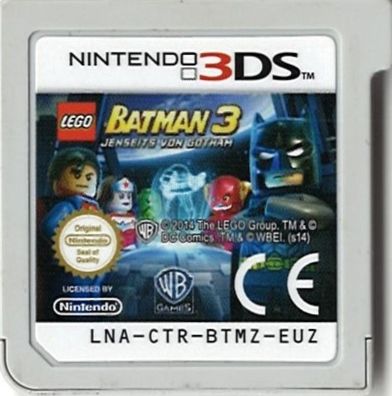 LEGO Batman 3 - Jenseits von Gotham Nintendo 3DS 2014 PAL 2DS - Ausfürhu