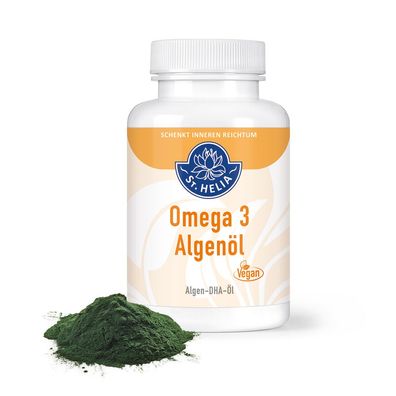 Omega 3 Algen?l mit DHA, 90 Kapseln - St. Helia